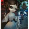 Disney Postcard - Leia And R2-D2 - By Becket Griffith -Souvenirs and Gadgets Shop img 3807