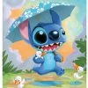 Disney Postcard - Rainy Day - Stitch - By Tercek 2 Disney Postcard - Rainy Day - Stitch - By Tercek -Souvenirs and Gadgets Shop img 3864