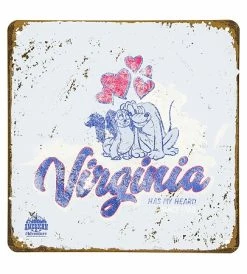 Disney Sign - Virginia State - Lady And Pluto