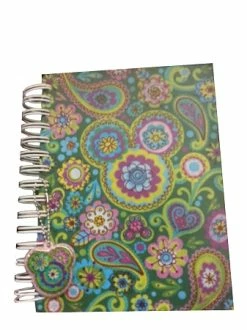Disney Journal Notebook - Mickey Mouse Flower Icon Swirl