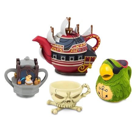 Disney Tea Set - Pirates Of The Caribbean Decorative - Mini 3 Disney Tea Set - Pirates Of The Caribbean Decorative - Mini