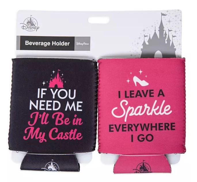 Disney Beverage Holder Set - Fantasyland 3 Disney Beverage Holder Set - Fantasyland