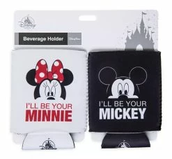 Disney Beverage Holder Set - I'll Be Your Mickey, I'll Be Your Minnie
