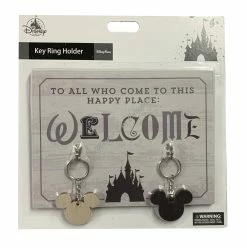 Disney Key Ring Holder - Welcome To All Who Come To This Happy Place