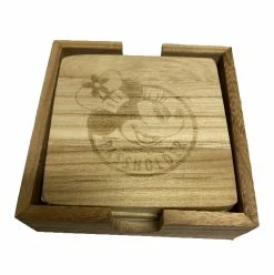 Disney Coaster Set - 2019 Flower & Garden - Minnie Mouse - Passholder