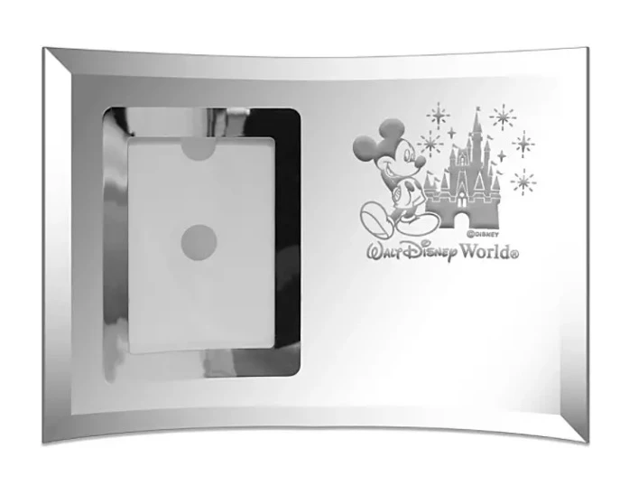 Disney Arribas Photo Frame - Mickey Mouse With Castle - Large 3 Disney Arribas Photo Frame - Mickey Mouse With Castle - Large