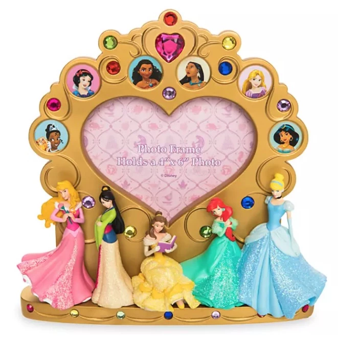 Disney Photo Frame - Princess Heart - 4 X 6 3 Disney Photo Frame - Princess Heart - 4 X 6