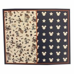 Disney Throw Blanket - Mickey And Minnie Mouse Americana - Reversible
