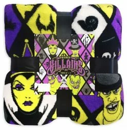 Disney Throw Blanket - Disney Villains - Fleece