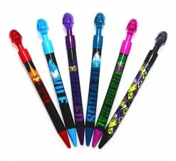 Disney Pen Set - Disney Villains - Set Of 6