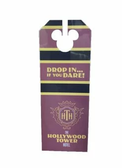 Disney Door Hanger - The Hollywood Tower Hotel