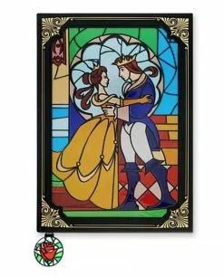 Disney Journal - Beauty And The Beast Stained Glass