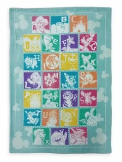 Disney Toddler Throw Blanket - Alphabet - Disney Parks