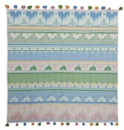 Disney Throw Blanket - Fantasyland Castle - Knit
