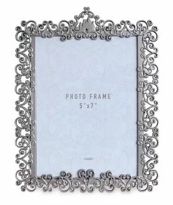 Disney Photo Frame - Fantasyland Castle Wedding - Metal