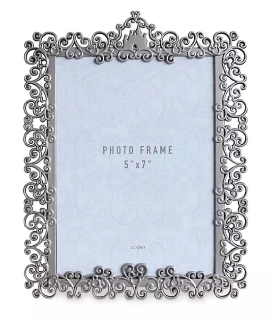 Disney Photo Frame - Fantasyland Castle Wedding - Metal 3 Disney Photo Frame - Fantasyland Castle Wedding - Metal