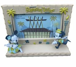 Disney Photo Frame - Disney's Polynesian Resort - Mickey & Minnie