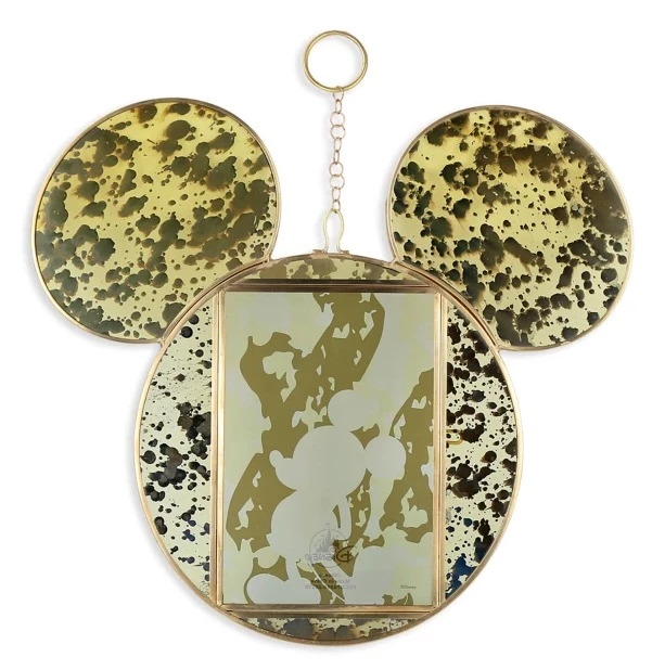 Disney Photo Frame - Mickey Mouse Icon - Gold 3 Disney Photo Frame - Mickey Mouse Icon - Gold