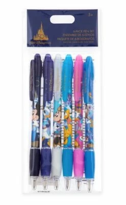 Disney Pen Set - 50th Anniversary - Set Of 6
