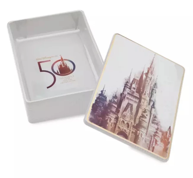 Disney Trinket Box - Walt Disney World 50th Anniversary 3 Disney Trinket Box - Walt Disney World 50th Anniversary