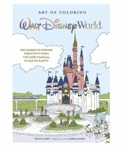 Disney Art Of Coloring Book - 50th Anniversary - Walt Disney World