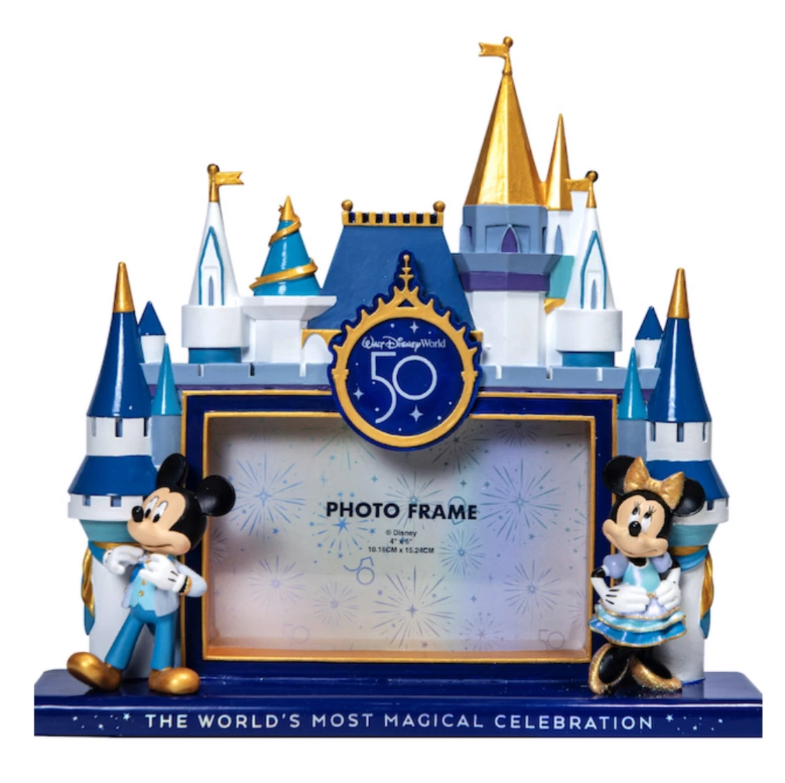 Disney Photo Frame - Walt Disney World 50th Anniversary - 4 X 6 3 Disney Photo Frame - Walt Disney World 50th Anniversary - 4 X 6