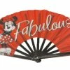 Disney Folding Fan - Minnie Mouse - Fabulous -Souvenirs and Gadgets Shop scp152024