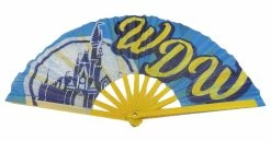 Disney Folding Fan - WDW Castle