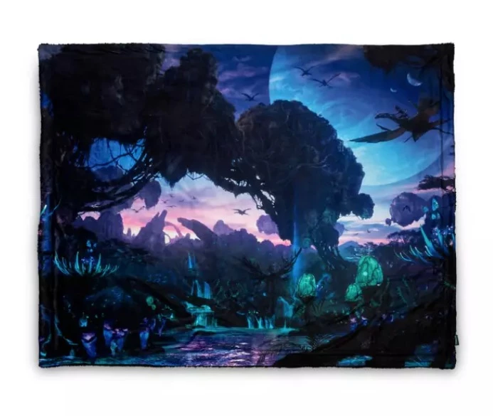 Disney Throw Blanket - Pandora - The World Of Avatar 3 Disney Throw Blanket - Pandora - The World Of Avatar