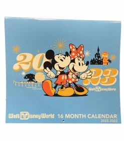 Disney Calendar - 2022 To 2023 Walt Disney World - 16 Month
