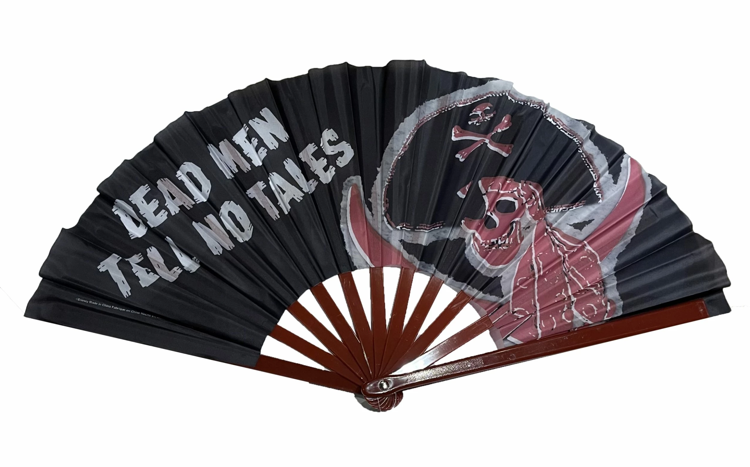 Disney Folding Fan - Pirates Of The Caribbean - Dead Men Tell No Tales 3 Disney Folding Fan - Pirates Of The Caribbean - Dead Men Tell No Tales
