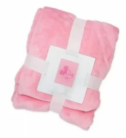 Disney Throw Blanket - Mickey Mouse Piglet Pink